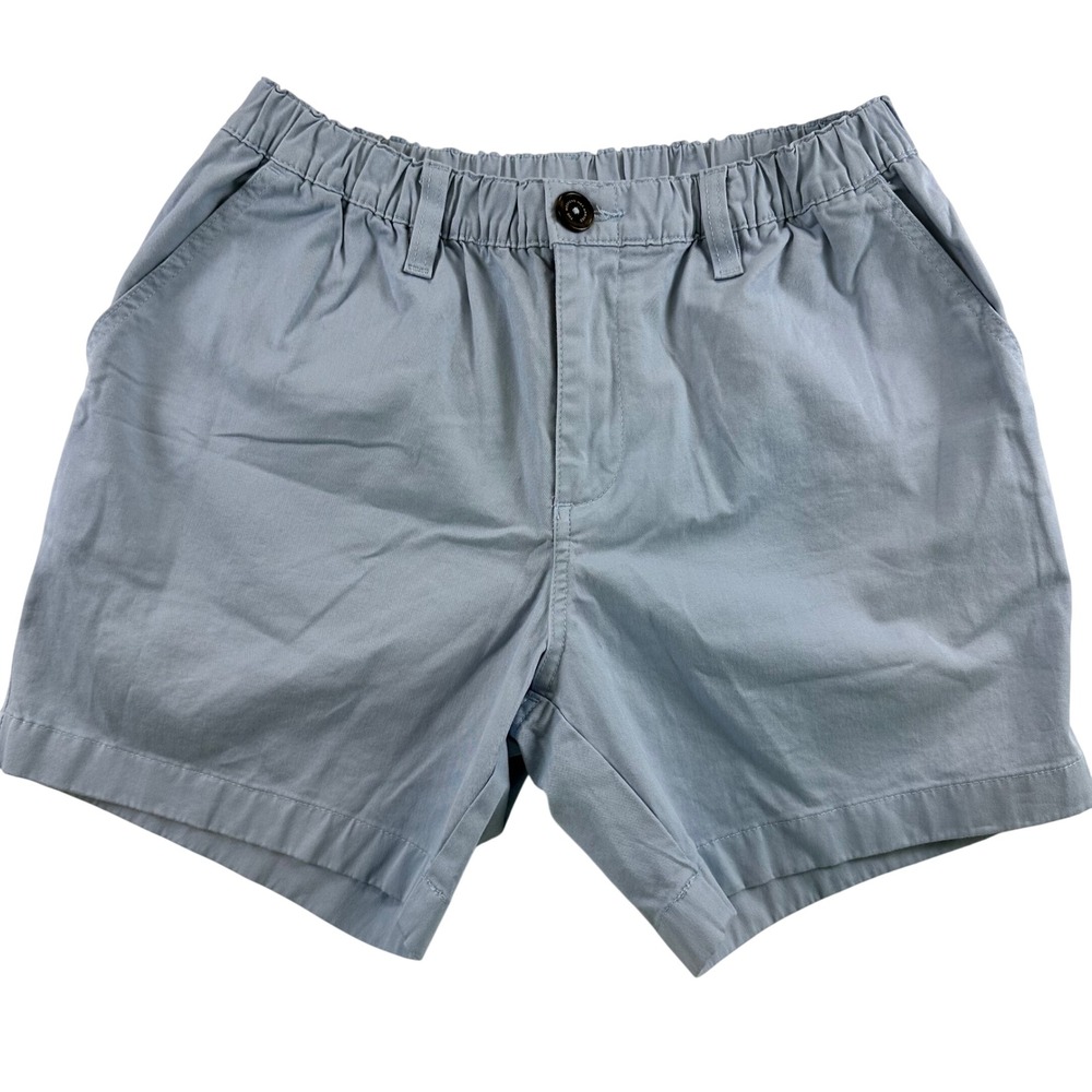 Chubbies Originals Shorts Mens Small Light Blue 5.5 Inseam Regular Fit Cotton